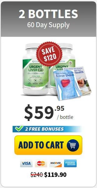 Buy Urgent Liver 911 - 2 Bottle